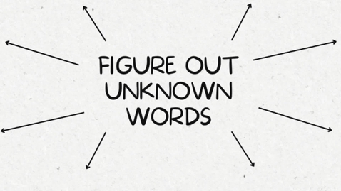 Thumbnail for 3. Figure Out Unknown Words (Part 3)