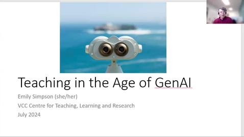 Thumbnail for Teaching in the Age of AI - July 2024