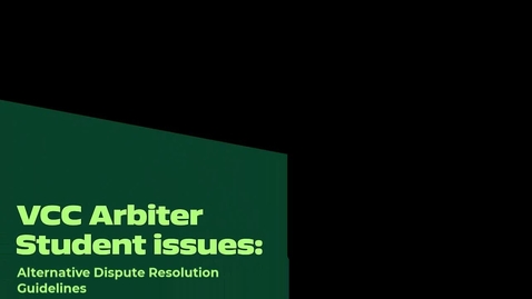 Thumbnail for VCC Arbiter: Facilitated Meeting Guidlines