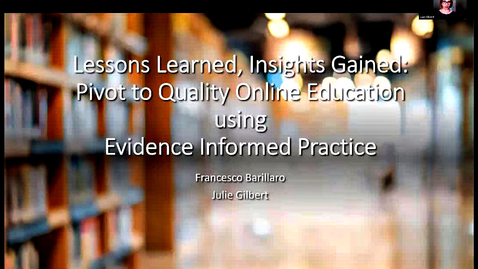 Thumbnail for TLR Symposium 2021, Day 1: #08, Lessons Learned (EIP)