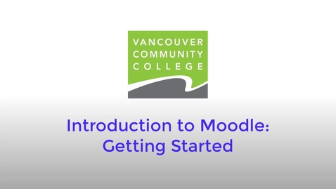 Thumbnail for Intro to Moodle: Before You Begin