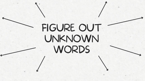 Thumbnail for 1. Figure out Unknown Words (Part 1)