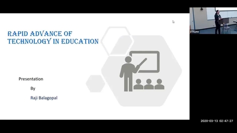 Thumbnail for Teaching Learning Symposium 2020: #10, Raji Balagopal