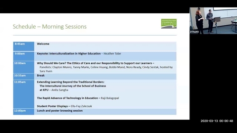 Thumbnail for Teaching Learning Symposium 2020: #01, Keynote - Heather Tobe