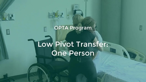 Thumbnail for PTA- 01: Low Pivot Transfer, One Person