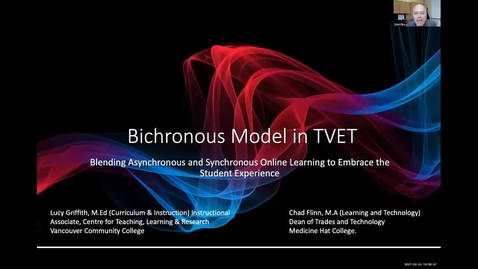 Thumbnail for TLR Symposium 2021, Day 1: #07, Bichronous Model in TVET