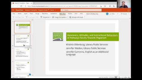 Thumbnail for TLR Symposium 2021, Day 2:  #02, Behaviours Towards Plagiarism