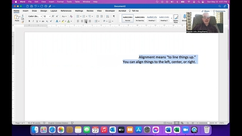 Thumbnail for Word Work 4: Alignment