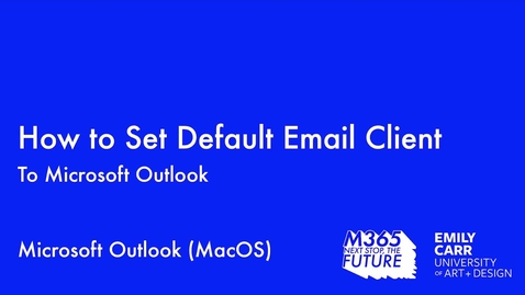 Thumbnail for How to Setup Outlook as Default Email Reader