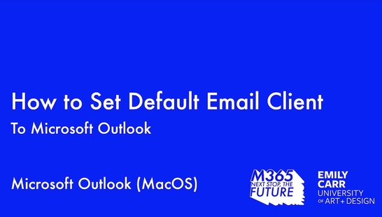 How to Setup Outlook as Default Email Reader