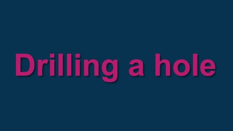 Thumbnail for Lathe - Drilling a hole