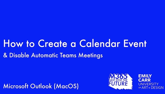 How to Create an Event in Outlook Calendar