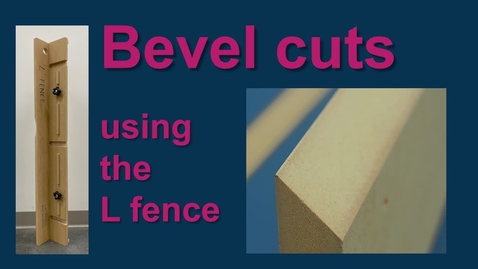 Thumbnail for Sliding Tablesaw (supplement) - L-fence