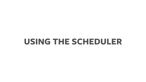 Thumbnail for Scheduler