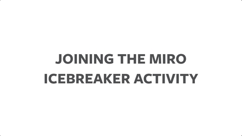 Thumbnail for How to Join the Miro Board