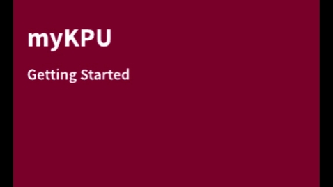 Thumbnail for myKPU Intro video v2