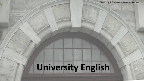 Thumbnail for English Grammar for Academic Purposes - Part II Cont Verbs