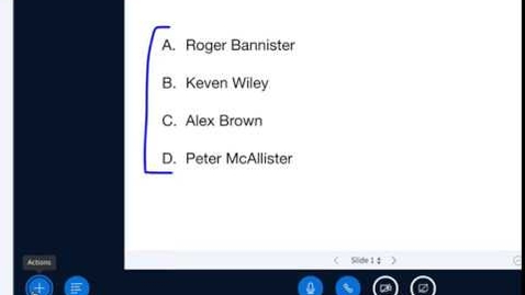 Thumbnail for BigBlueButton overview for moderator/presenters (with breakout rooms) in BigBlueButton