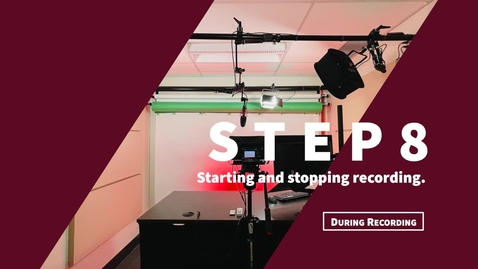 Thumbnail for Recording Studio - Start Stop Recording 