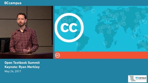 Thumbnail for Open Textbook Summit, May 24-25, 2017 Keynote Speaker Ryan Merkley
