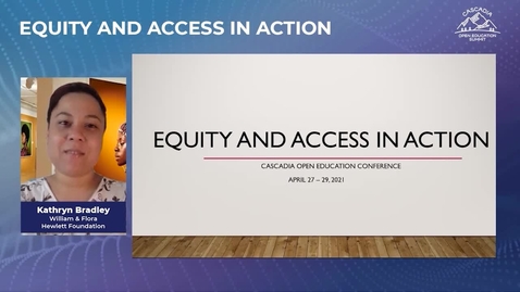 Thumbnail for 204 Equity and Access in Action (Kathryn Bradley Keynote)