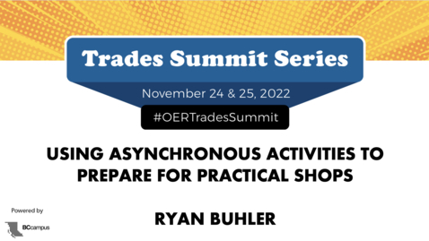 Thumbnail for 2.4 Using Asynchronous Activities to Prepare for Practical Shops