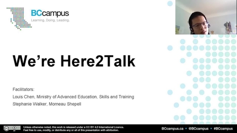 Thumbnail for Adapting to COVID-19: We're Here2Talk (June 23, 2020)