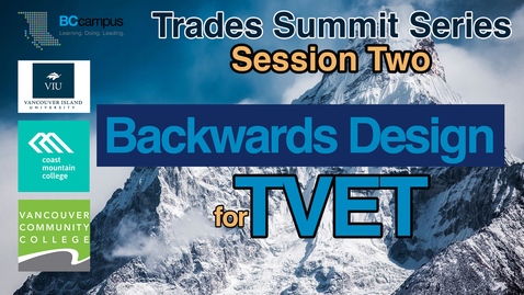 Thumbnail for Trades and Vocational Education Summit Series (November 9, 2020)