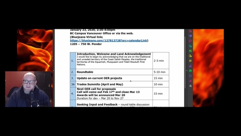 Thumbnail for OER for Trades Advisory Committee Minutes-Update - Jan 23/2020