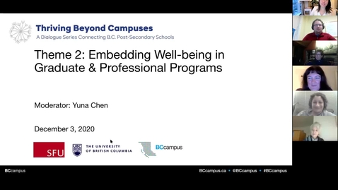 Thumbnail for Thriving Beyond Campuses Roundtable: Theme 2 (December 3, 2020)