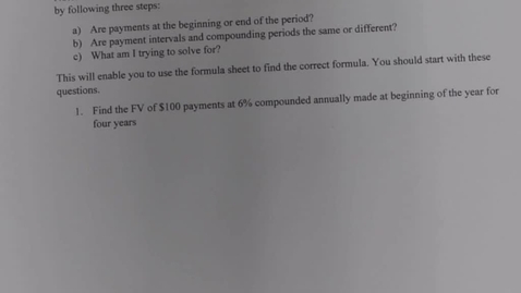 Thumbnail for MATH150 7 - 1 Annuities Due (qs 1 to 3)