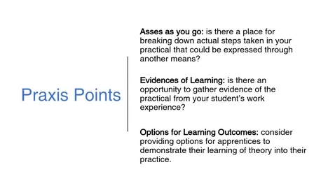 Thumbnail for Alternate Assessment Methods for Trades - April 15