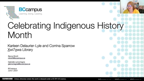 Thumbnail for Celebrating Indigenous History Month (June 7, 2021)
