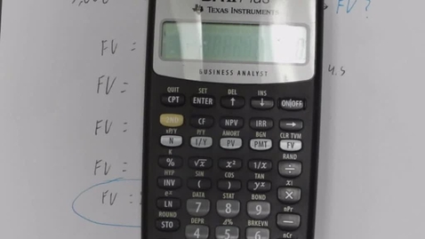 Thumbnail for MATH150 3 - 3 Using a Financial Calculator