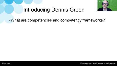 Thumbnail for 3. Keynote: Dennis Green - Micro-Credentials: Competencies at the Core (Feb. 22, 2023)