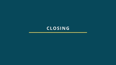 Thumbnail for Starting a Conversation - Closing
