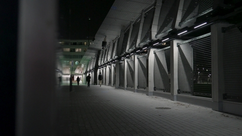 Thumbnail for UBC Bus Loop at Night 01