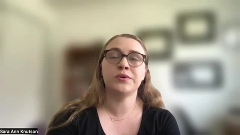 Thumbnail for SaP Interview Sara Ann Knutson