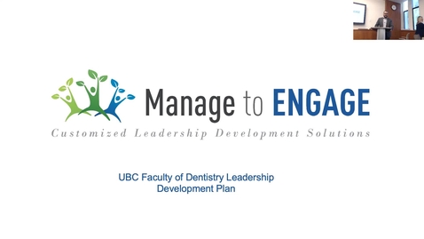 Thumbnail for Manage to Engage - Session 2