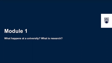 Thumbnail for UBC Academic Essentials: Reading and Writing Module 1 - Deck 1